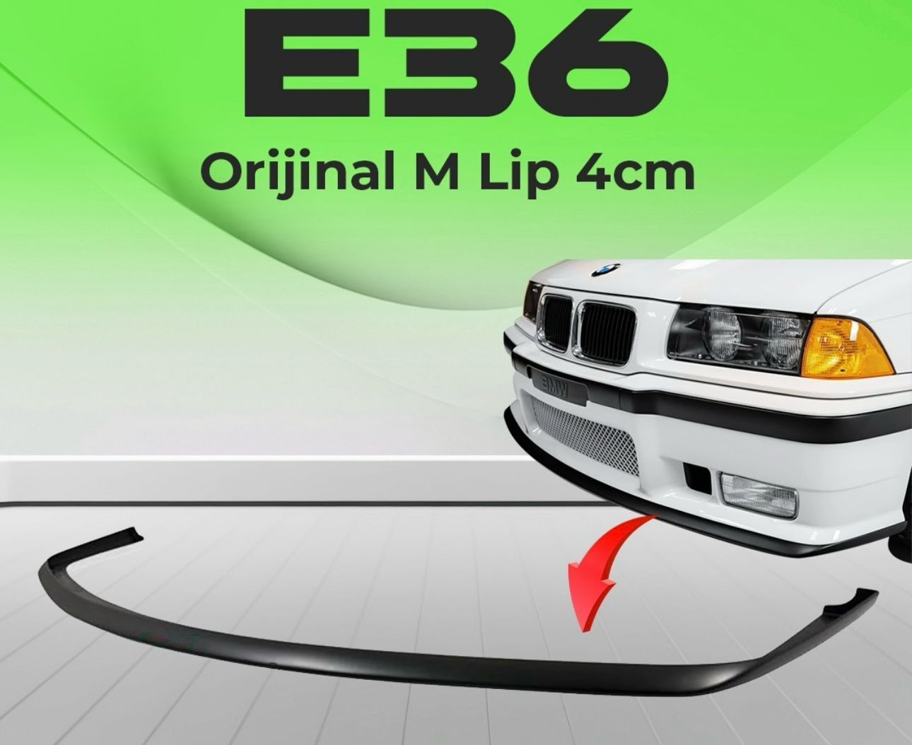 E36 Orjinal M Lip 4cm